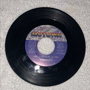 Motown Black Vinyl Record